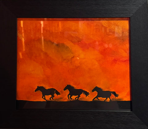 Wild Rush 8”x10” Original