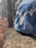 Deer Skull Jean Jacket
