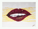 Lips 18" x 24"