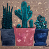 Succulent Night Out 12" x 12"