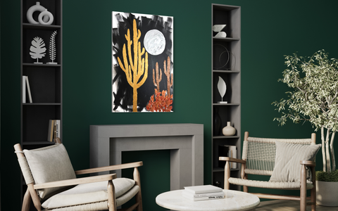 Cactus by Moonlight