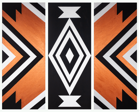 Aztec Copper (3 panels)