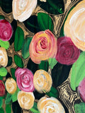 Golden Roses 36”x24”