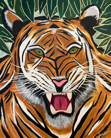 In the Jungle 20” x 16”