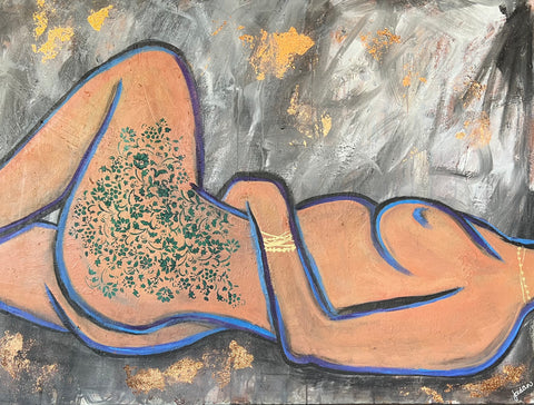 Bare Ivy 36”x48”