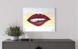 Lips 18" x 24"